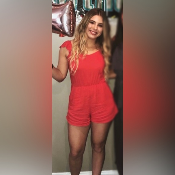 H&M Red Romper - Picture 1 of 3